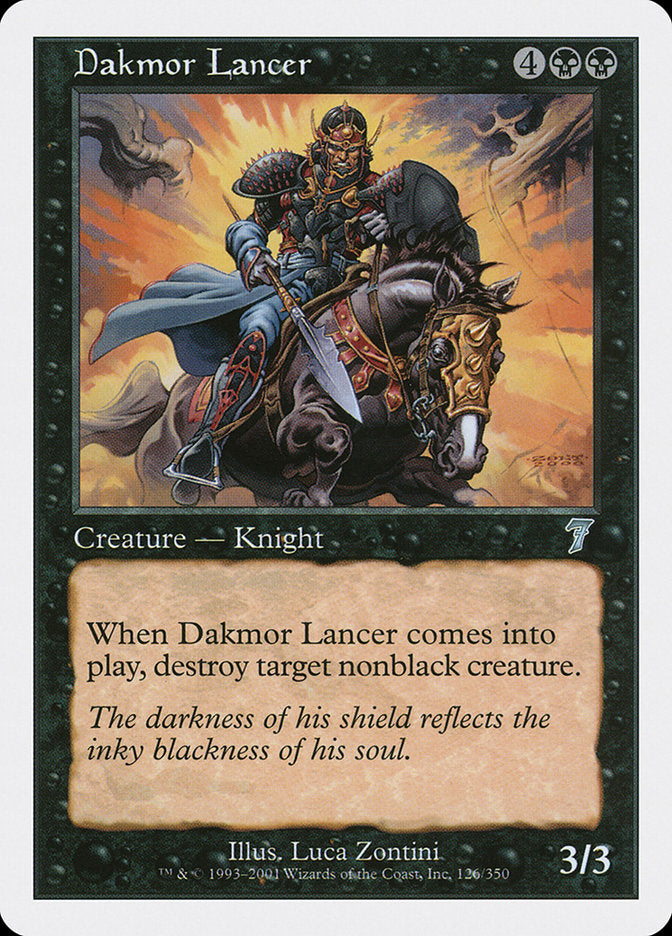 Dakmor Lancer [Seventh Edition] | Good Games Adelaide SA