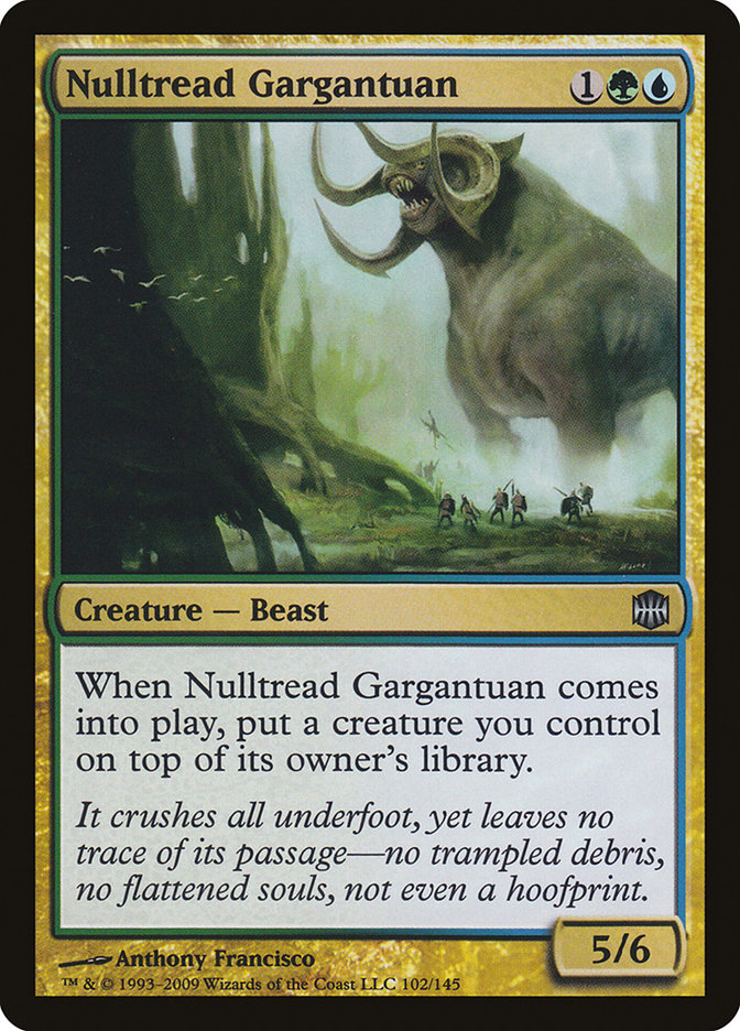 Nulltread Gargantuan 102 (Alara Reborn)  | Good Games Adelaide SA