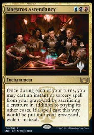 Maestros Ascendancy (Promo Pack) [Streets of New Capenna Promos] | Good Games Adelaide SA