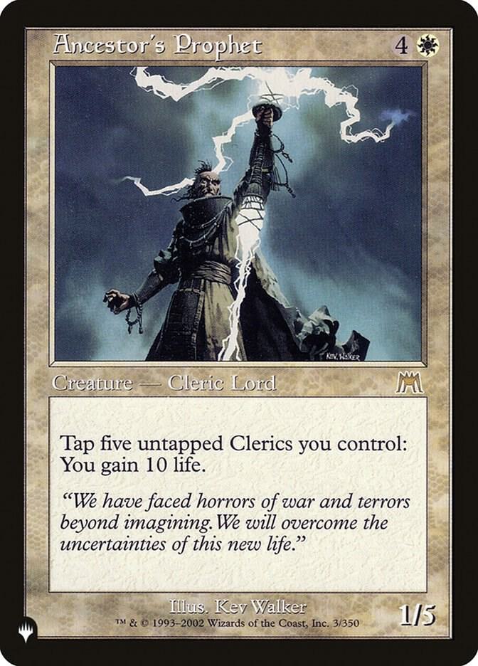 Ancestors Prophet 3/350 (The List Reprints)  | Good Games Adelaide SA