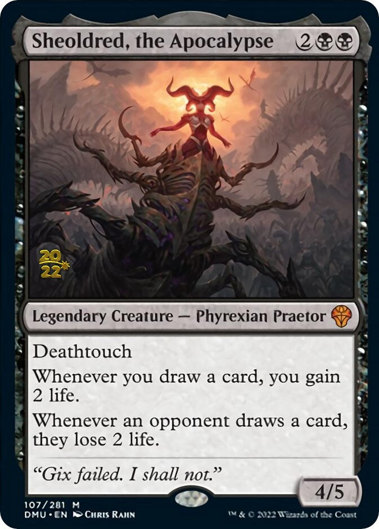 Sheoldred, the Apocalypse [Dominaria United Prerelease Promos] | Good Games Adelaide SA