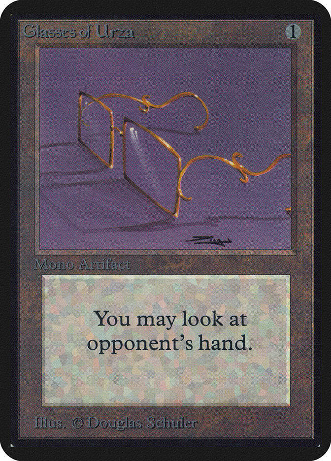 Glasses of Urza [Limited Edition Alpha] | Good Games Adelaide SA