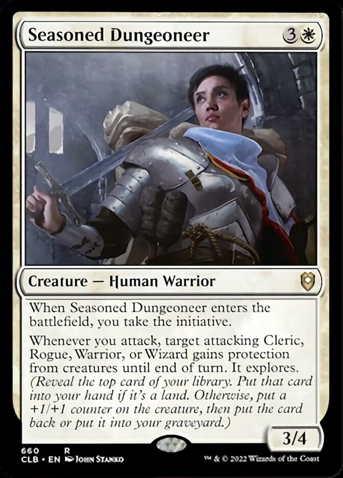 Seasoned Dungeoneer [Commander Legends: Battle for Baldur's Gate] | Good Games Adelaide SA