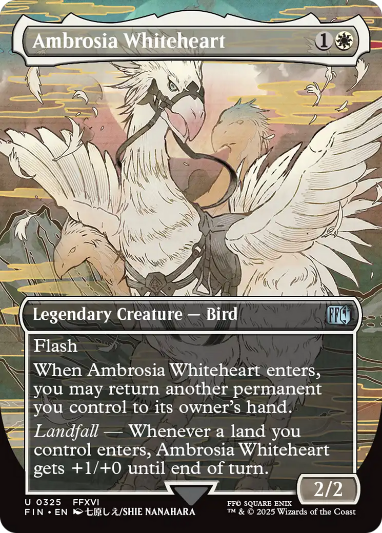 Ambrosia Whiteheart (Borderless) [FINAL FANTASY] | Good Games Adelaide SA