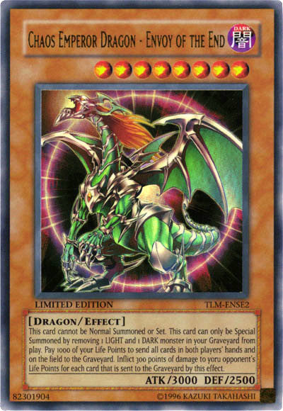 Chaos Emperor Dragon - Envoy of the End [TLM-ENSE2] Ultra Rare | Good Games Adelaide SA