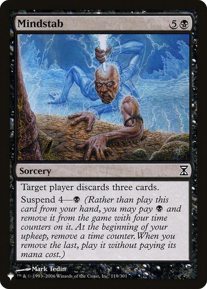 Mindstab 119/301 (The List Reprints)  | Good Games Adelaide SA