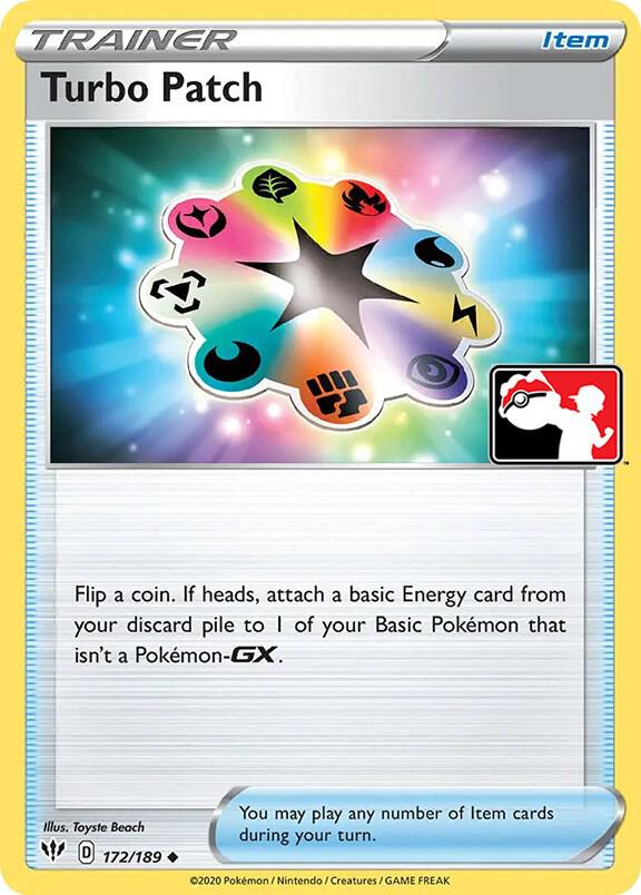 Turbo Patch Duplicate 172/189 (Prize Pack Series Cards)  | Good Games Adelaide SA
