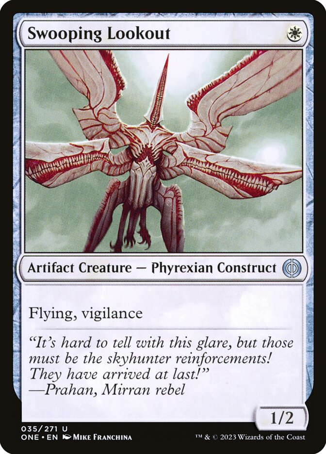 Swooping Lookout 35 (Phyrexia: All Will Be One)  - Foil | Good Games Adelaide SA