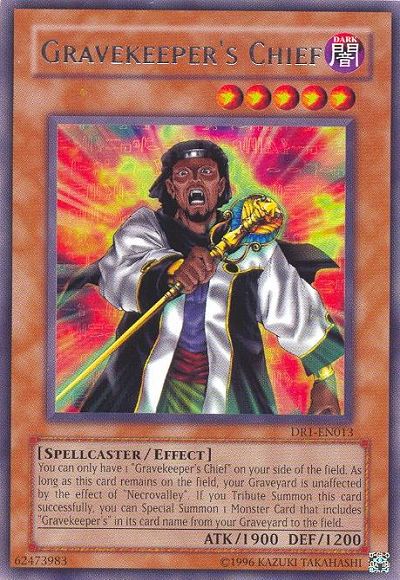 Gravekeeper's Chief [DR1-EN013] Rare | Good Games Adelaide SA