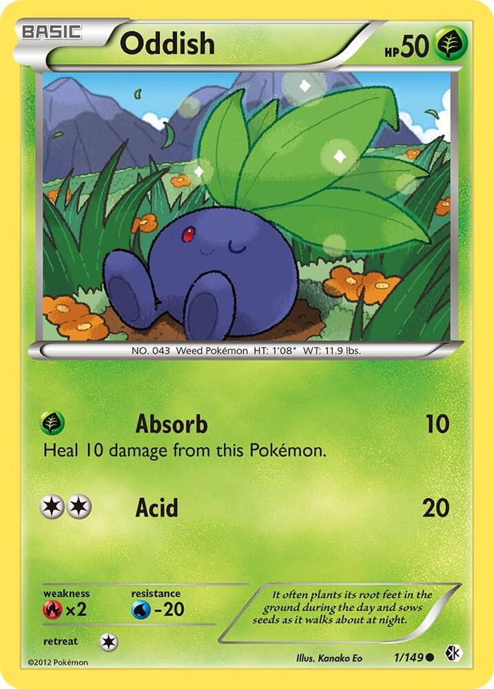 Oddish 1/149 (Boundaries Crossed)  | Good Games Adelaide SA