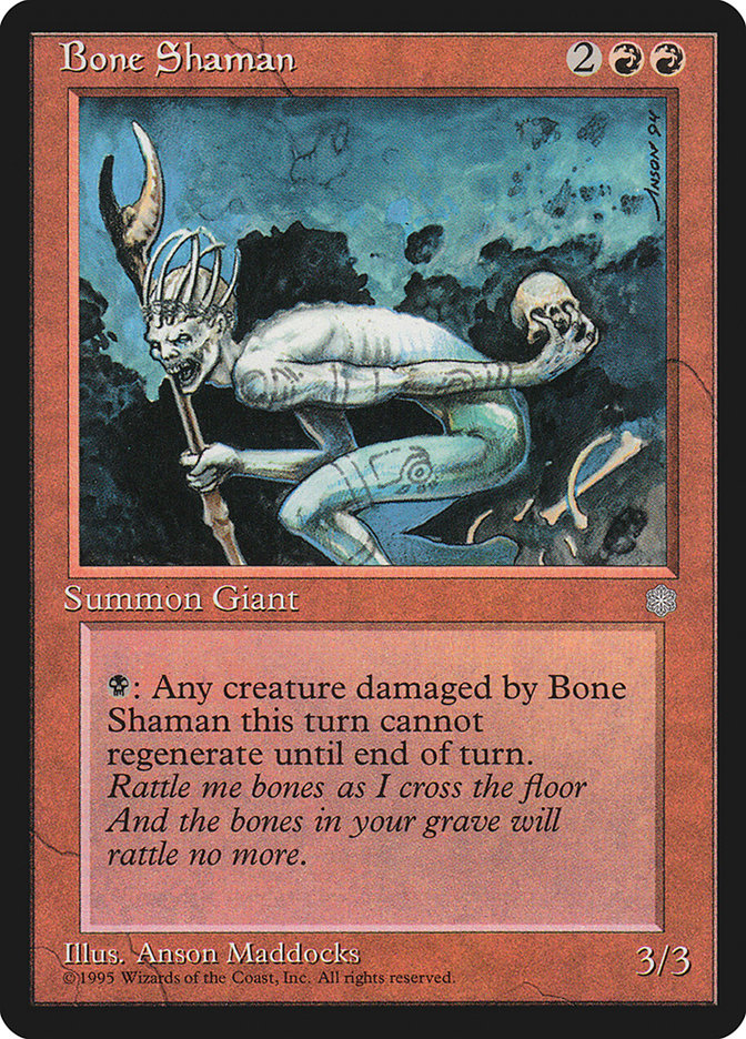Bone Shaman  (Ice Age)  | Good Games Adelaide SA