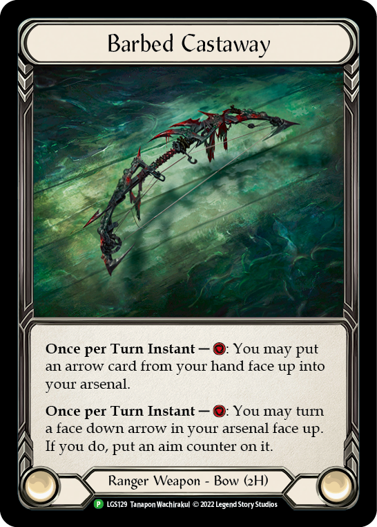 Barbed Castaway [LGS129] (Promo)  Cold Foil | Good Games Adelaide SA
