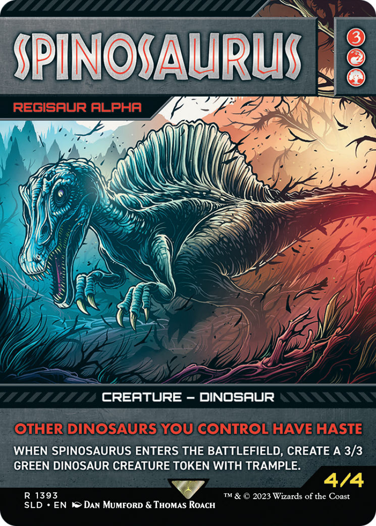 Spinosaurus - Regisaur Alpha [Secret Lair Drop Series] | Good Games Adelaide SA