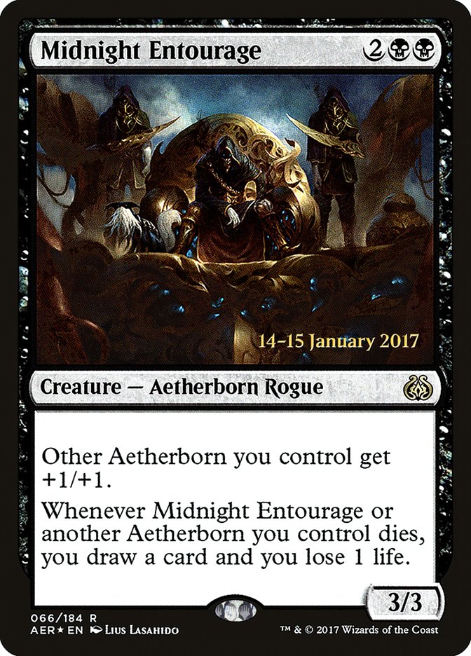 Midnight Entourage [Aether Revolt Promos] | Good Games Adelaide SA