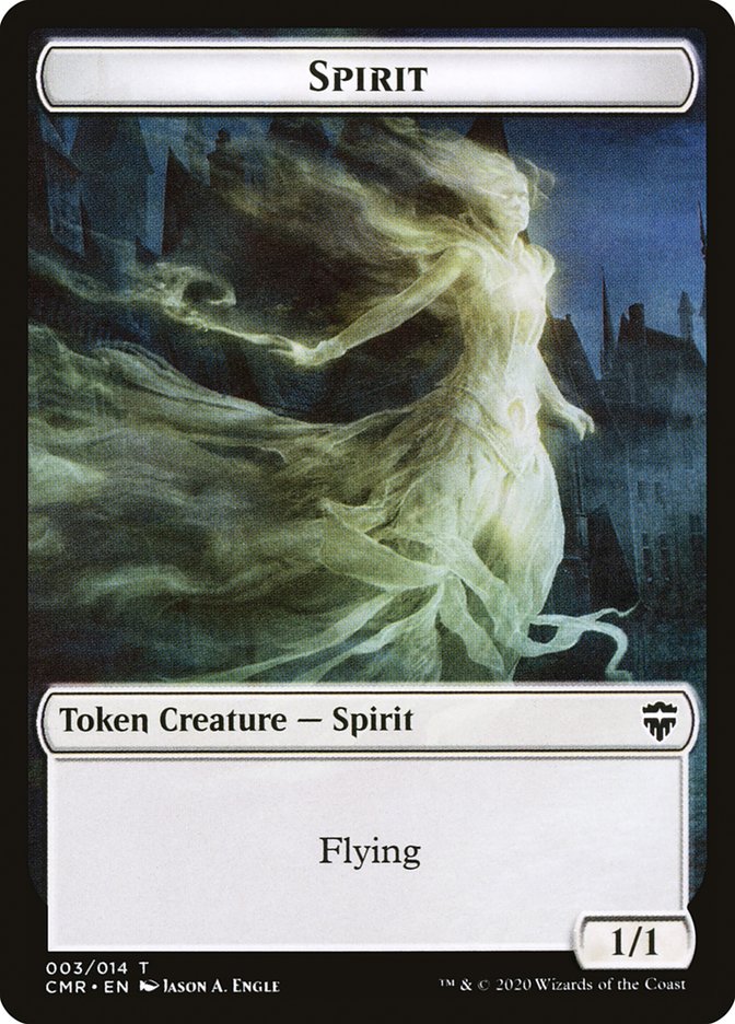 Angel // Spirit Token [Commander Legends Tokens] | Good Games Adelaide SA