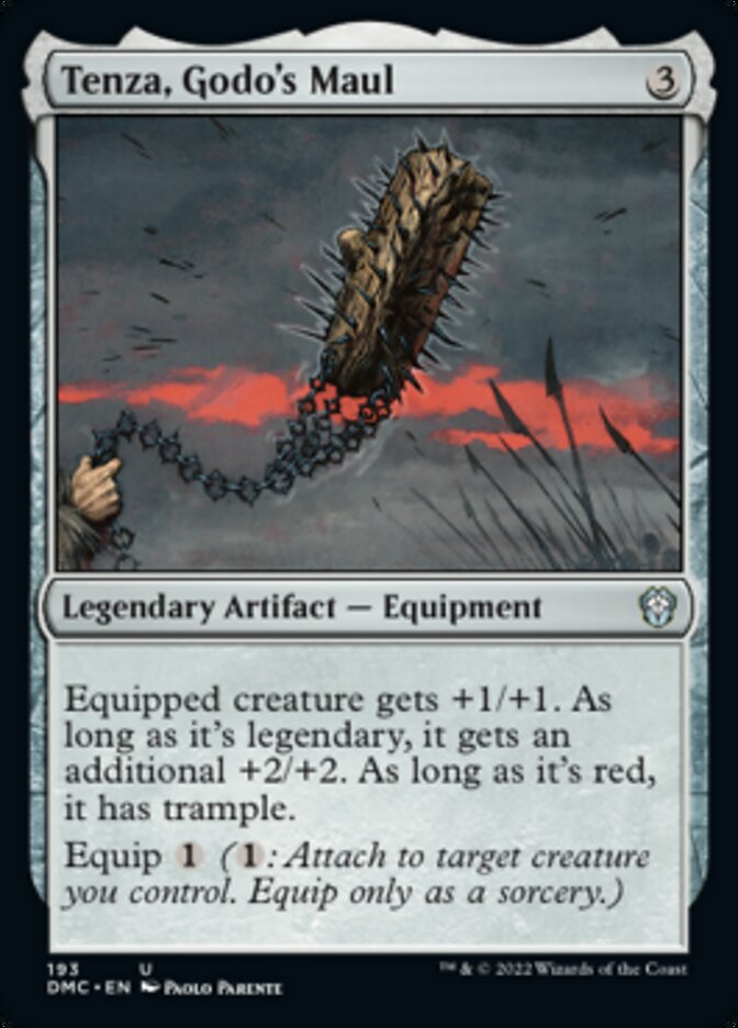 Tenza, Godo's Maul [Dominaria United Commander] | Good Games Adelaide SA