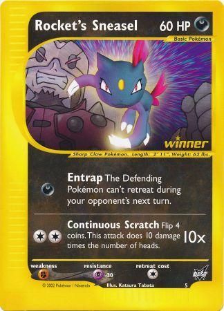 Rocket's Sneasel (5) (Jumbo Card) [Best of Promos] | Good Games Adelaide SA