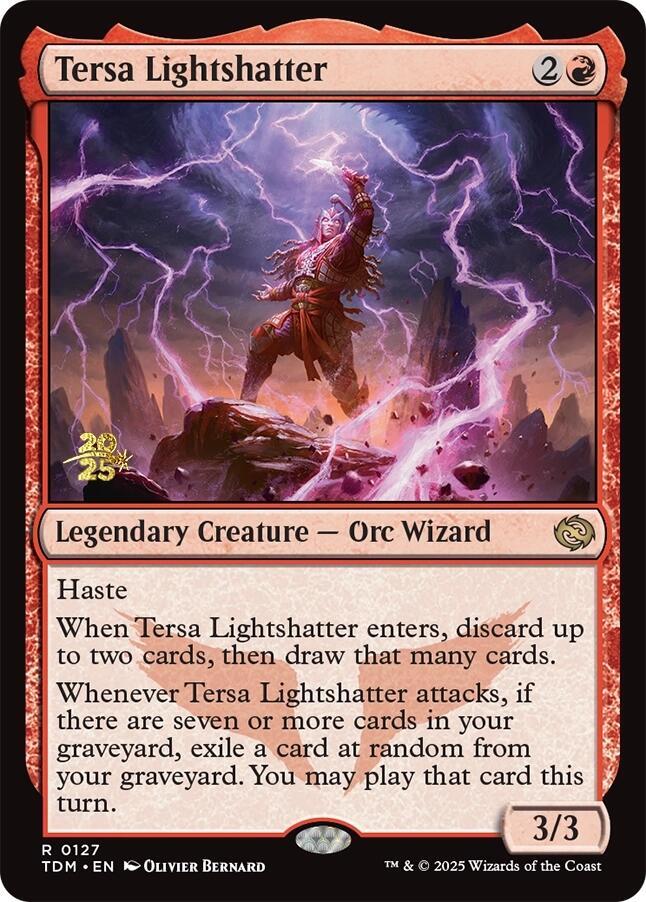 Tersa Lightshatter 127 (Prerelease Cards)  - Foil | Good Games Adelaide SA