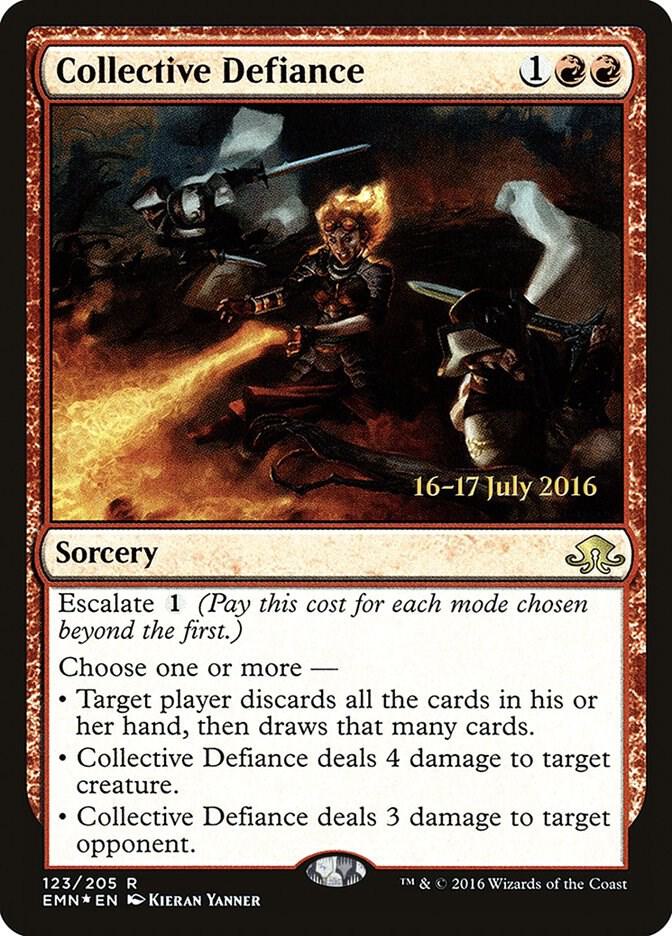 Collective Defiance 123 (Prerelease Cards)  - Foil | Good Games Adelaide SA