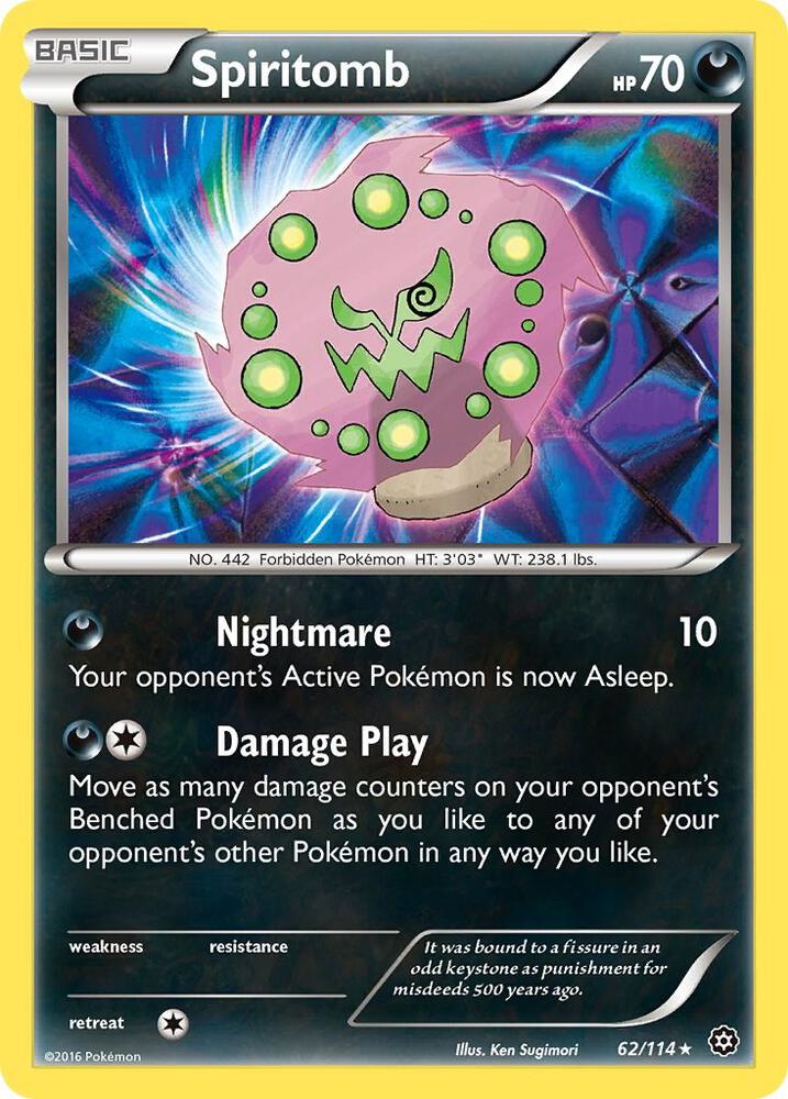 Spiritomb 62/114 (XY - Steam Siege)  | Good Games Adelaide SA