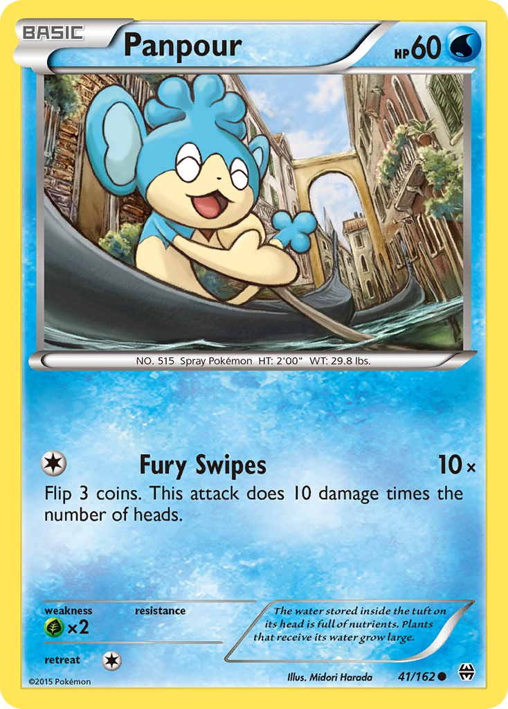 Panpour (41/162) [XY: BREAKthrough] | Good Games Adelaide SA