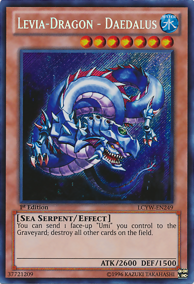 Levia-Dragon - Daedalus [LCYW-EN249] Secret Rare | Good Games Adelaide SA