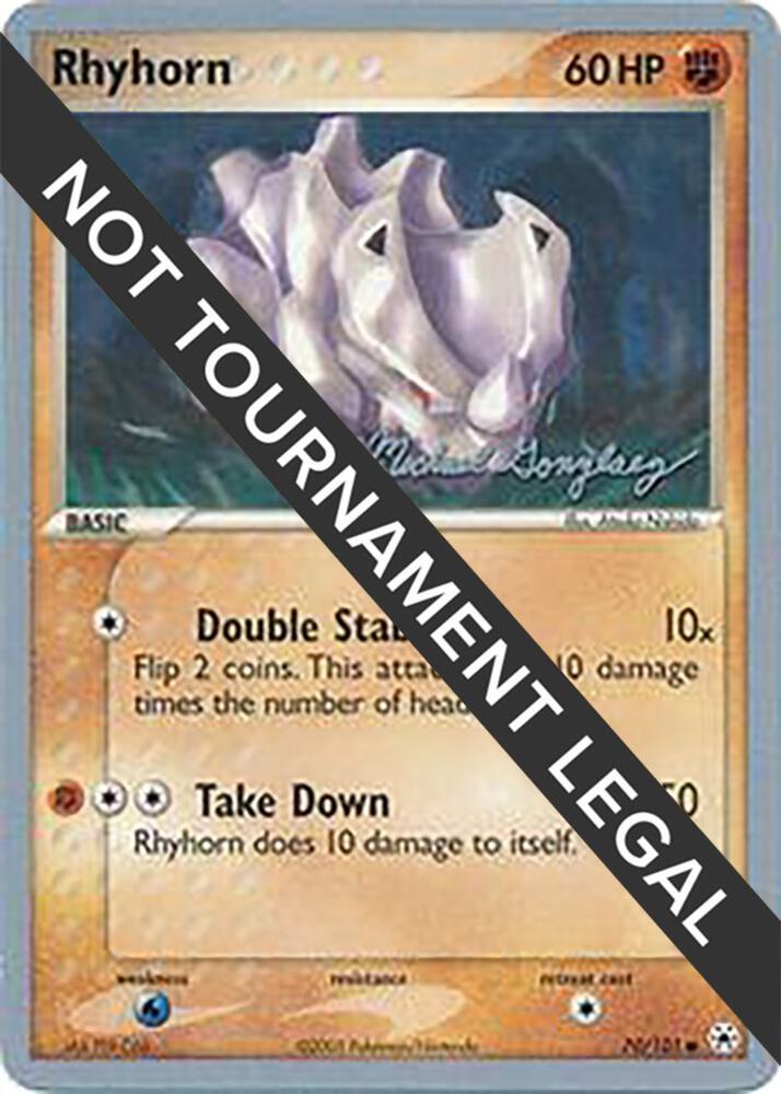 Rhyhorn 2005 Michael Gonzalez 70/101 (World Championship Decks)  | Good Games Adelaide SA