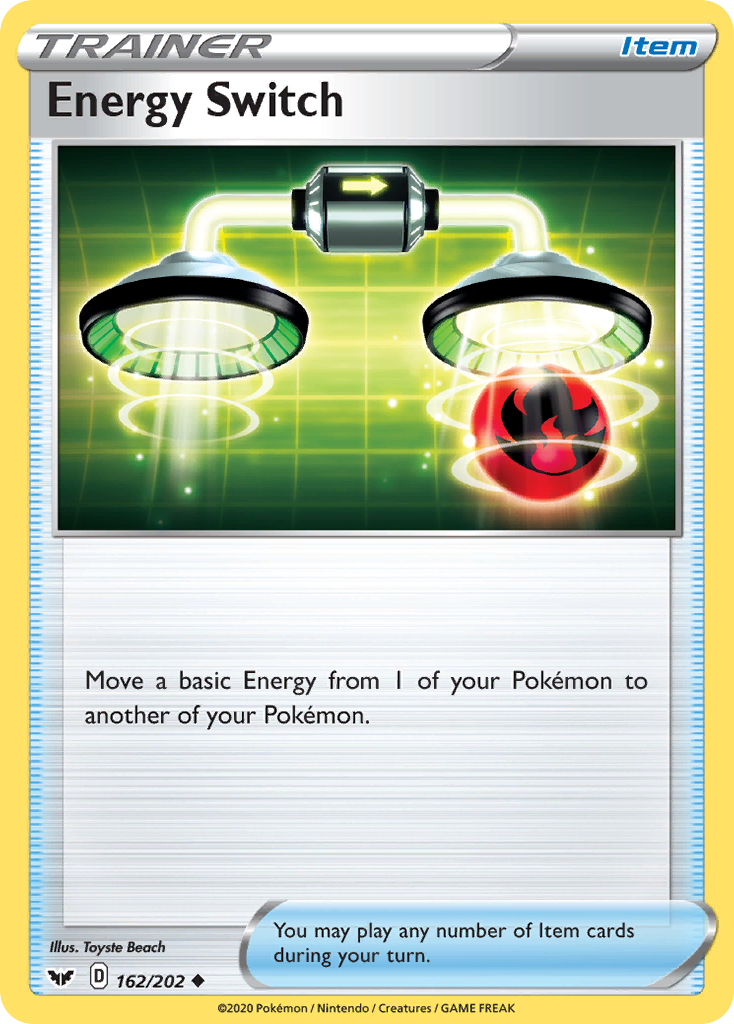 Energy Switch (162/202) [Sword & Shield: Base Set] | Good Games Adelaide SA