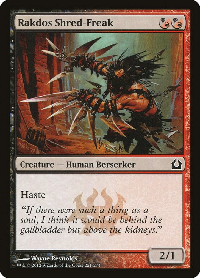 Rakdos Shred Freak 221 (Return to Ravnica)  | Good Games Adelaide SA