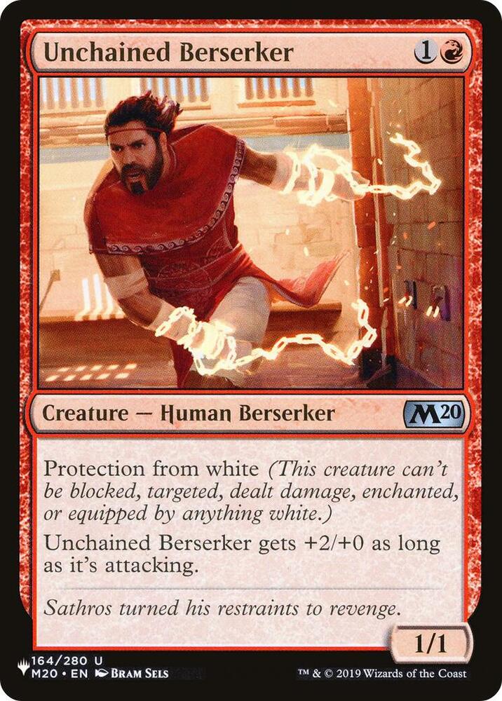Unchained Berserker 164/280 (The List Reprints)  | Good Games Adelaide SA