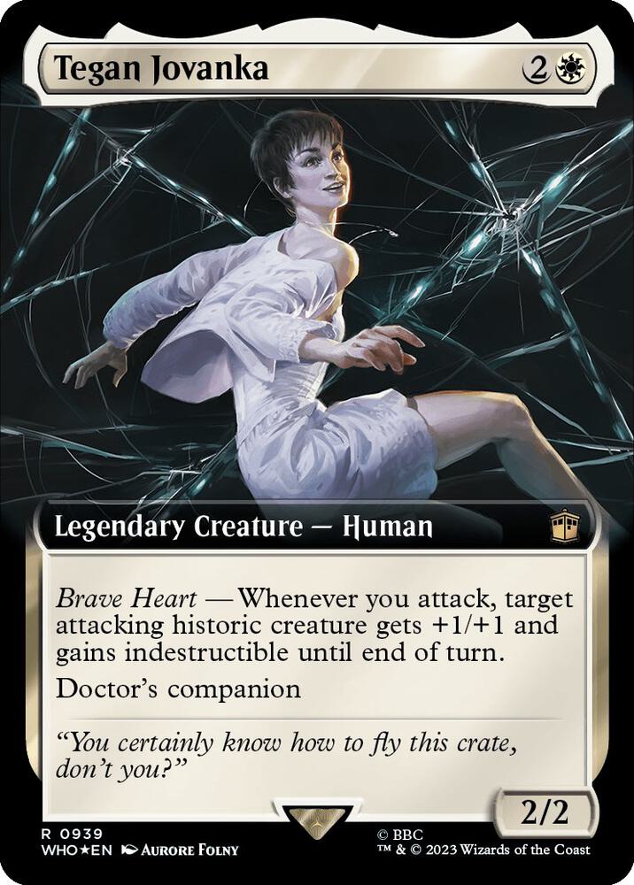 Tegan Jovanka 939 (Universes Beyond: Doctor Who)  - Foil | Good Games Adelaide SA