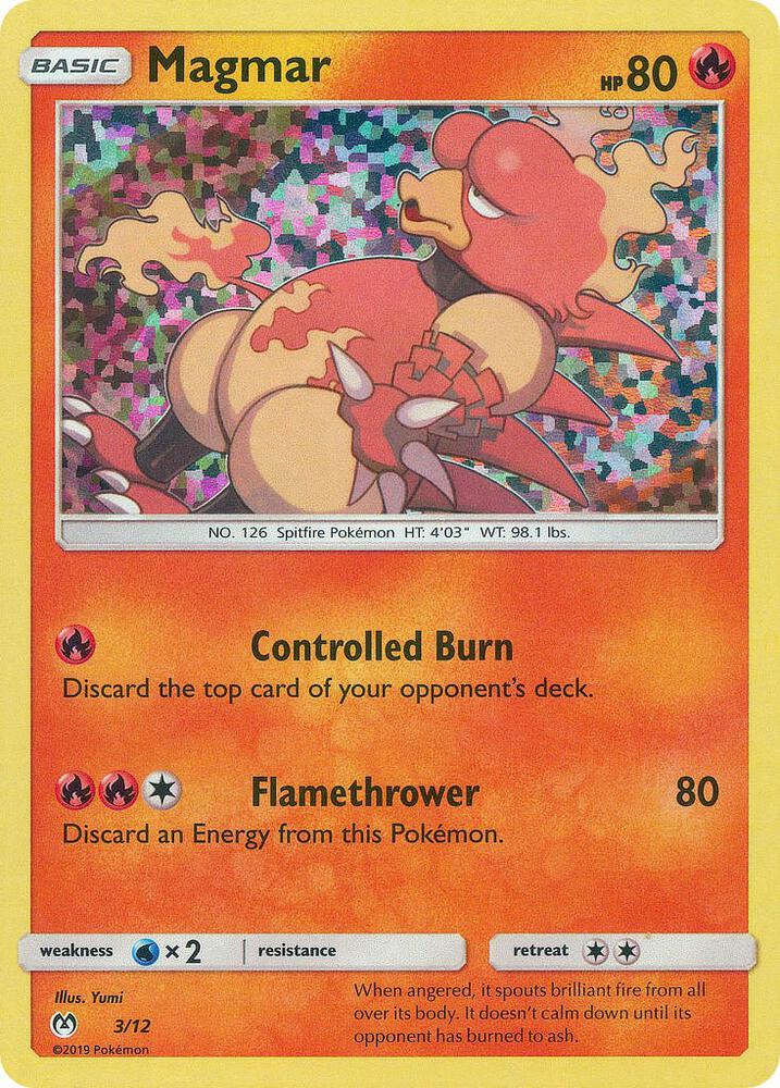 Magmar 3 12 003/012 (McDonald's Promos 2019)  - Holofoil | Good Games Adelaide SA