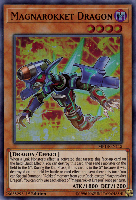 Magnarokket Dragon [MP18-EN112] Ultra Rare | Good Games Adelaide SA