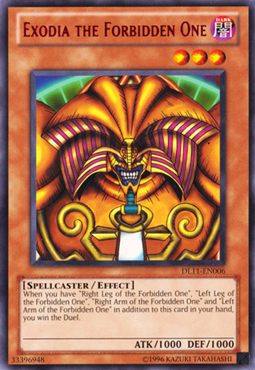 Exodia the Forbidden One (Red) [DL11-EN006] Rare | Good Games Adelaide SA