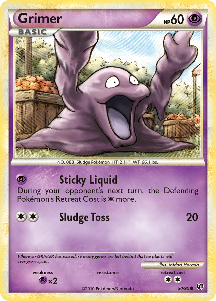 Grimer (50/90) [HeartGold & SoulSilver: Undaunted] | Good Games Adelaide SA