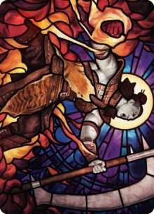 Garna Bloodfist of Keld Art Card 71 (Art Series: Dominaria United)  | Good Games Adelaide SA