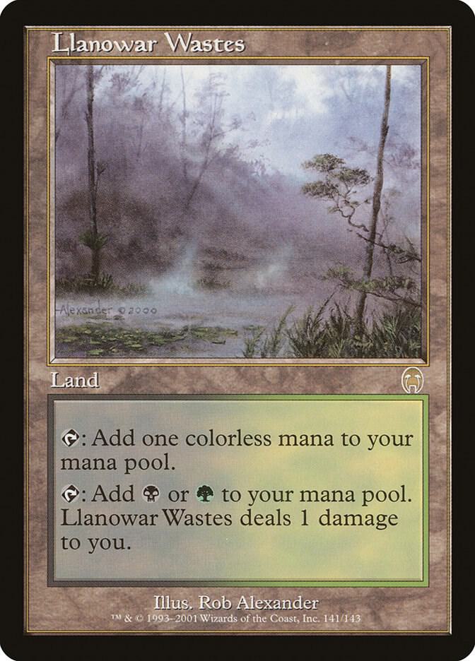 Llanowar Wastes 141 (Apocalypse)  - Foil | Good Games Adelaide SA