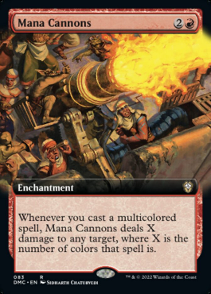 Mana Cannons (Extended Art) [Dominaria United Commander] | Good Games Adelaide SA