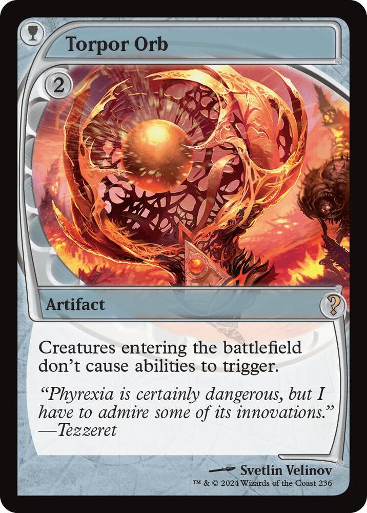 Torpor Orb 236 (Mystery Booster 2)  - Foil | Good Games Adelaide SA