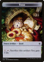 Wolf // Food (17) Double-sided Token [Throne of Eldraine Tokens] | Good Games Adelaide SA