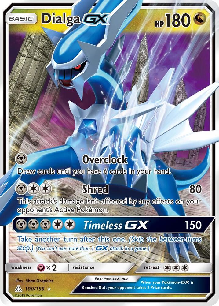 Dialga GX 100/156 (SM - Ultra Prism)  - Holofoil | Good Games Adelaide SA