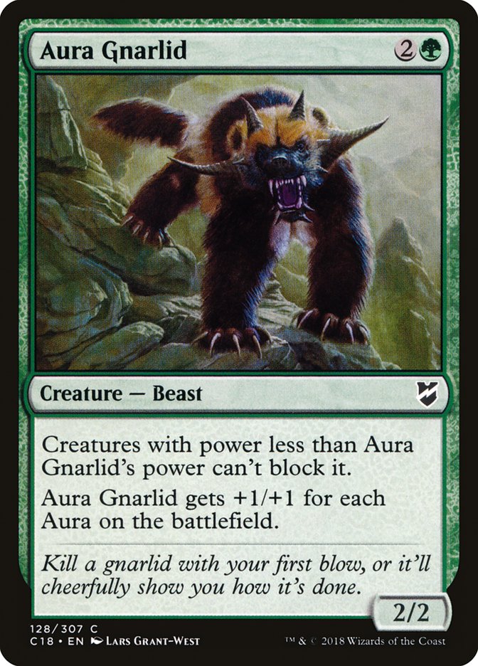 Aura Gnarlid [Commander 2018] | Good Games Adelaide SA