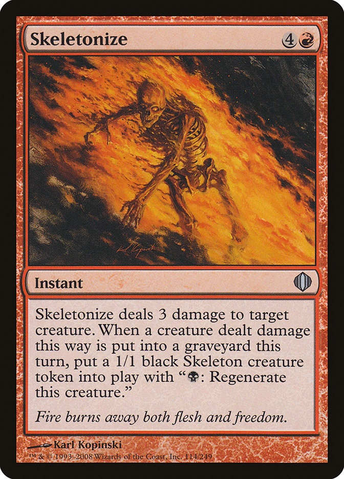 Skeletonize [Shards of Alara] | Good Games Adelaide SA
