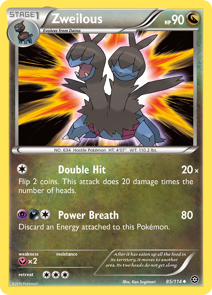 Zweilous (85/114) [XY: Steam Siege] | Good Games Adelaide SA