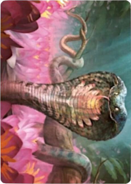 Lotus Cobra Art Card 71 (Art Series: Zendikar Rising)  | Good Games Adelaide SA