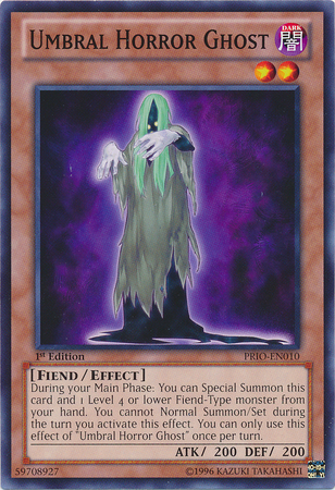 Umbral Horror Ghost [PRIO-EN010] Common | Good Games Adelaide SA