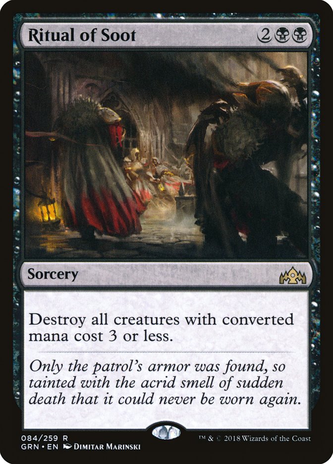 Ritual of Soot 84 (Guilds of Ravnica)  - Foil | Good Games Adelaide SA