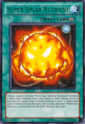 Super Solar Nutrient (Green) [DL12-EN017] Rare | Good Games Adelaide SA