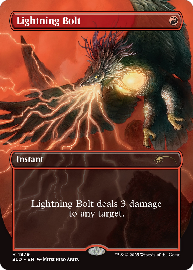 Lightning Bolt (1879) (Rainbow Foil) [Secret Lair Drop Series] | Good Games Adelaide SA