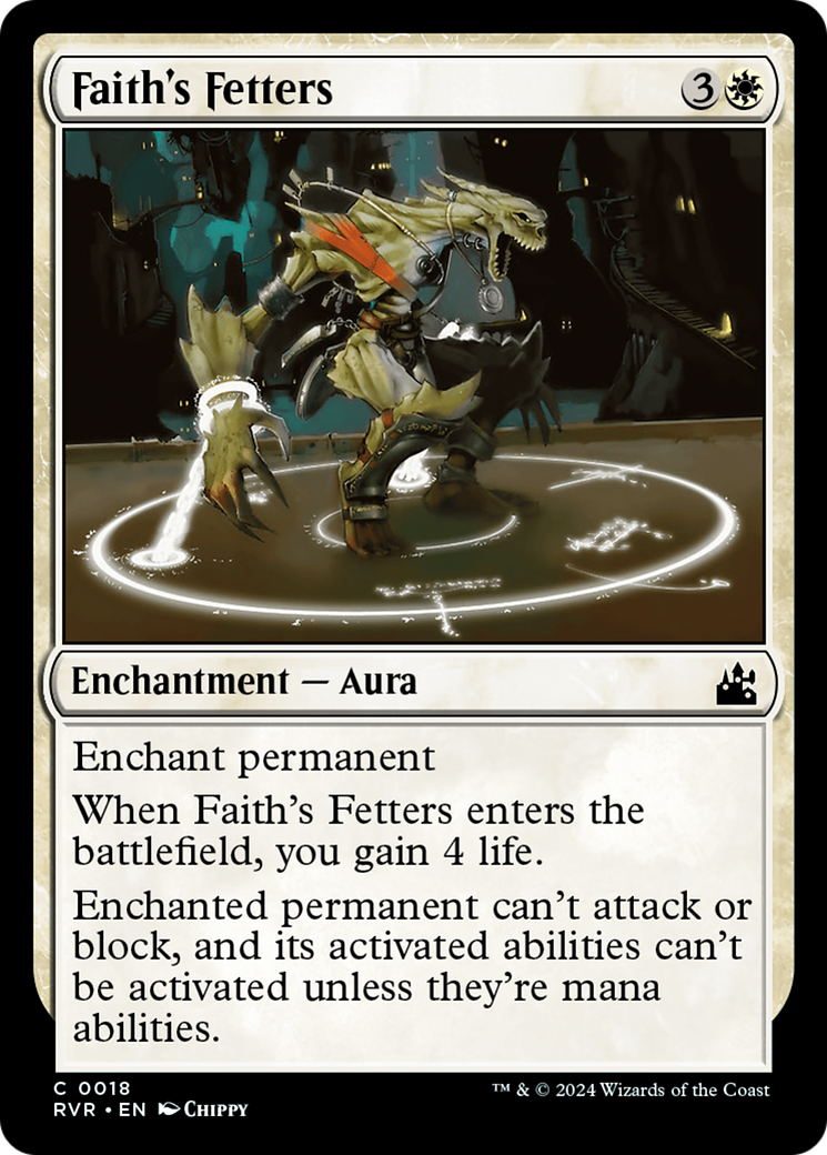 Faith's Fetters [Ravnica Remastered] | Good Games Adelaide SA